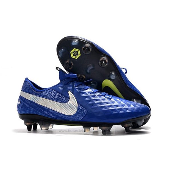 Nike Tiempo Legend VIII Elite SG PRO AC Azul Plata